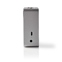 Nedis Spbt1002Gy Luidspreker Met Bluetooth&reg; 15 W Metal Design Gunmetal