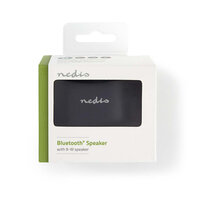 Nedis Spbtav01Bk Luidspreker Met Bluetooth&reg; 9 W Maximaal 3 Uur Speelduur Zwart