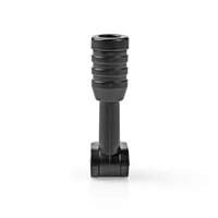 Nedis Micmj100Bk Bedrade Microfoon Mini Plug-In 3,5 Mm Zwart