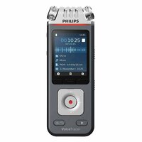 Philips Dvt6110 Voicetracer Audiorecorder Zwart/Zilver