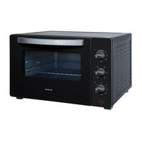 Inventum Ov457B Heteluchtoven 45L 2000W Zwart/Zilver