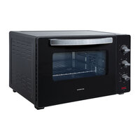Inventum Ov457B Heteluchtoven 45L 2000W Zwart/Zilver