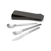 Brabantia Make &amp;Amp; Take Bestekset 3-Delig Donkergrijs