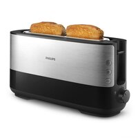 Philips Hd2692/90 Broodrooster Met Stofhoes 1030W Zwart/Metallic