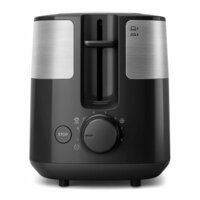 Philips Hd2516/90 Daily Collection Broodrooster Rvs/Zwart