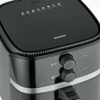 Severin Fr2452 Heteluchtfriteuse 5L 1500W Zwart