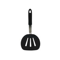 Overige Merken Spatel 30 Cm Rvs/Siliconen/Zwart