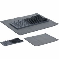 Overige Merken Afdruiprek Met Afdruipmat 38X48 Cm Antraciet