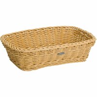 Westmark Broodmand Rieten Look Rechthoek 31X21X9 Cm Beige/Kunststof