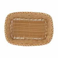 Westmark Broodmand Rieten Look Rechthoek 31X21X9 Cm Beige/Kunststof