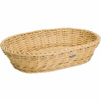 Westmark Broodmand Rieten Look Ovaal 32X23X7 Cm Beige/Kunststof