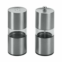 Metaltex Zoutvaatje + Pepermolen 13 Cm Rvs/Acryl