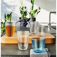 Overige Merken Bormioli Rocco Waterglazen 290 Ml 6 Stuks Blauw/Transparant/Glas