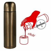 Metaltex Thermosfles 500 Ml Metallic Brown