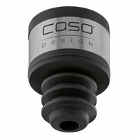 Caso Winelock Vaccum Aroma Wijnslot 3 Stuks Zwart/Zilver