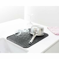 Brabantia Sinkside Afdruipmat Donkergrijs/Silicone