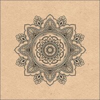 Ambiente Servetten 33X33Cm Mandala Nature 20 Stuks