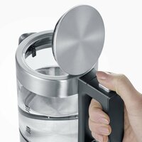 Severin Wk3472 Glaswaterkoker 0.5L 1000W Rvs/Zwart