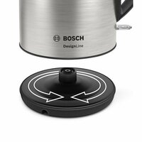 Bosch Twk3P420 Waterkoker 1.7L 2400W Rvs/Zwart