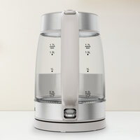 Tefal Ki605B Glazen Waterkoker 1.7L 2200W Grijs/Rvs