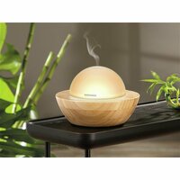 Soehnle 68087 Modena Aromaverspreider Met Led-Verlichting Glas/Bamboe