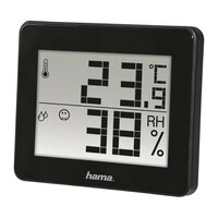 Hama Thermo-/Hygrometer Th-130 Zwart