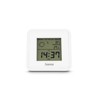 Hama Borneo Digitale Thermometer En Hygrometer Voor Binnen Wit