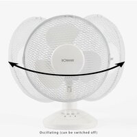 Bomann Vl 1137 Cb Tafelventilator 23 Cm Wit
