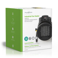 Nedis Htif20Fyw Industri&amp;Euml;Le Keramische Ventilatorkachel Thermostaat 3 Standen 2000 W Geel
