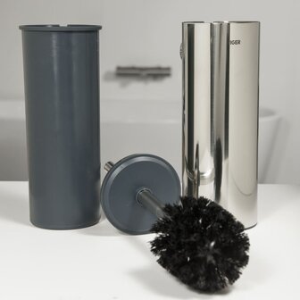 Toiletborstel en houder Boston chroom 309930346
