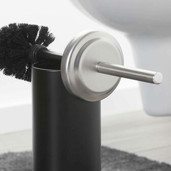toiletborstel met houder Acero zwart 361730519