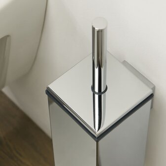 toiletborstel en houder Items chroom 282430346