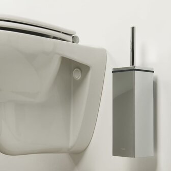 toiletborstel en houder Items chroom 282430346