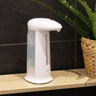 Zeepdispenser sensor 330 ml wit
