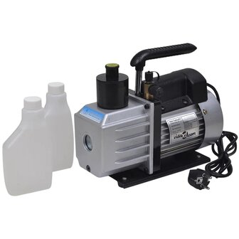 Vacu&uuml;mpomp 50 L/min met 4-voudige manometerset
