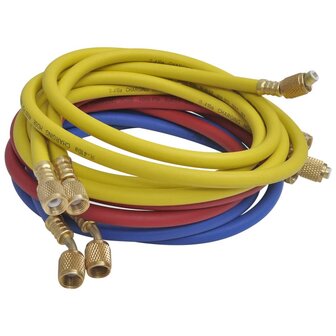 Vacu&uuml;mpomp 50 L/min met 4-voudige manometerset