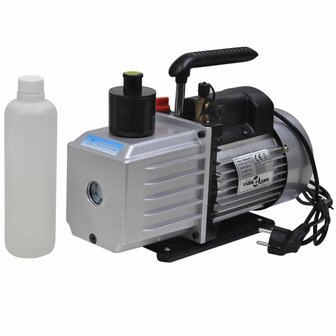 Vacu&uuml;mpomp 100 L/min met 4-voudige manometerset