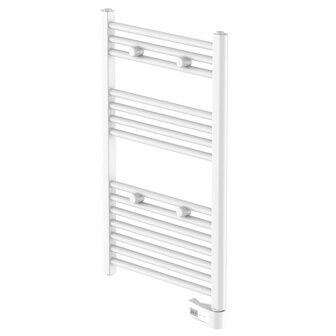 Badkamerradiator met timer 80x50x15 cm wit