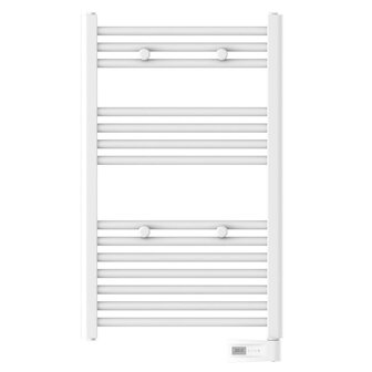 Badkamerradiator met timer 80x50x15 cm wit