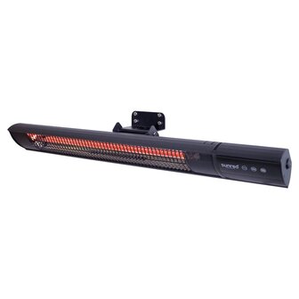 Wandverwarmer Royal Diamond Dark 2000 W Rose Gold Carbon zwart