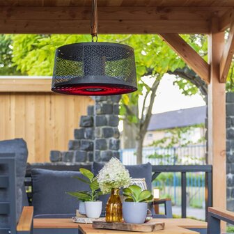 Heater Moderna Artix Ultra Smart hangend 2000 W ros&eacute;goud zwart