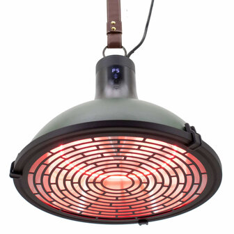 Heater Indus Ultra Jade Smart hangend 2100 W ros&eacute;goud groen