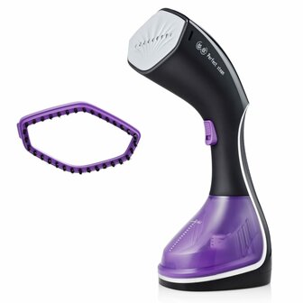 Kledingstomer draagbaar ST-8921 1600 W zwart en paars