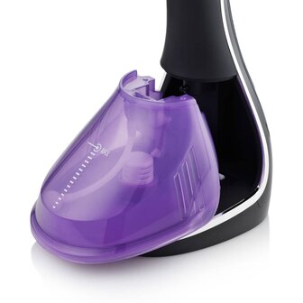 Kledingstomer draagbaar ST-8921 1600 W zwart en paars