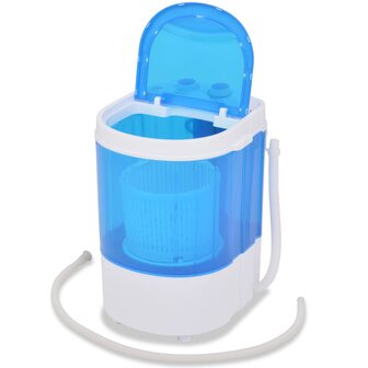 Mini wasmachine met enkele trommel 2,6 kg