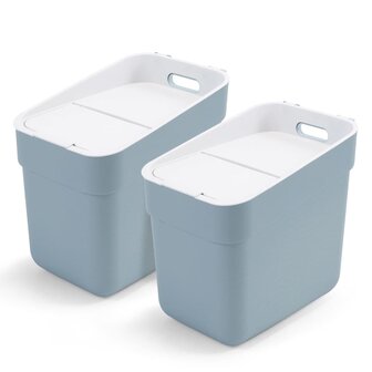 Vuilnisbak Ready to Collect 20 L lichtblauw