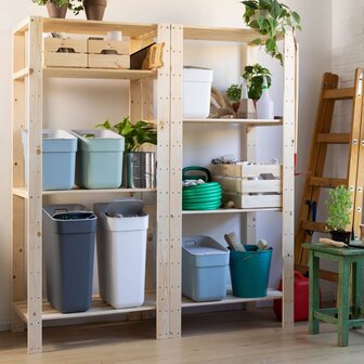 Vuilnisbak Ready to Collect 20 L lichtblauw