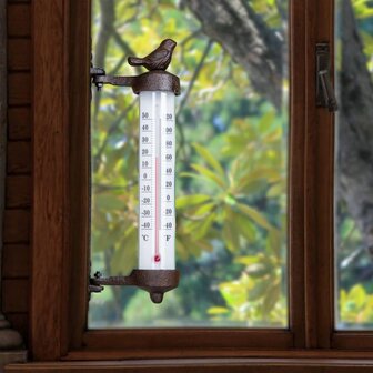 Wandthermometer 9,5x5x27 cm