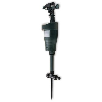 Sproeier dierwering met PIR sensor donkergroen