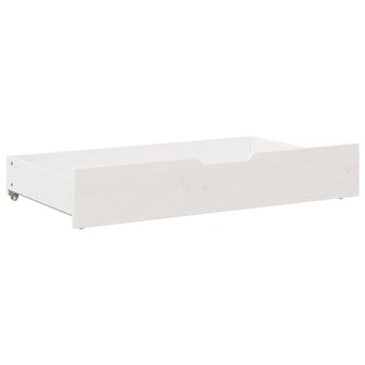 Bedlades 2 st 95x55x16 cm massief grenenhout